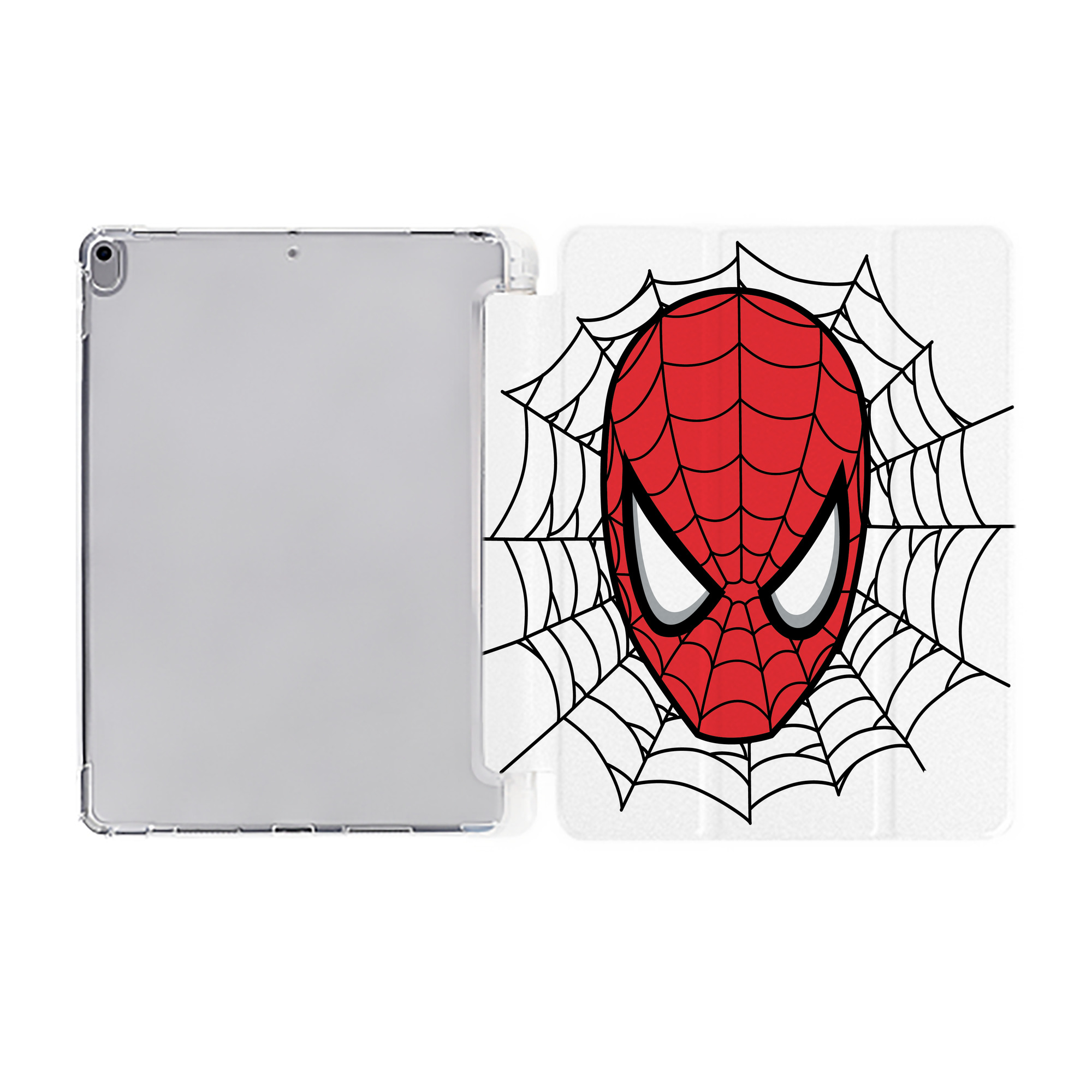 （画像用） アベンジャーズ The Avengers IPad ケース ペン収納付き 三つ折りスタンド PUレザー×シリコン 対応機種9.5/10.5/10.9インチ